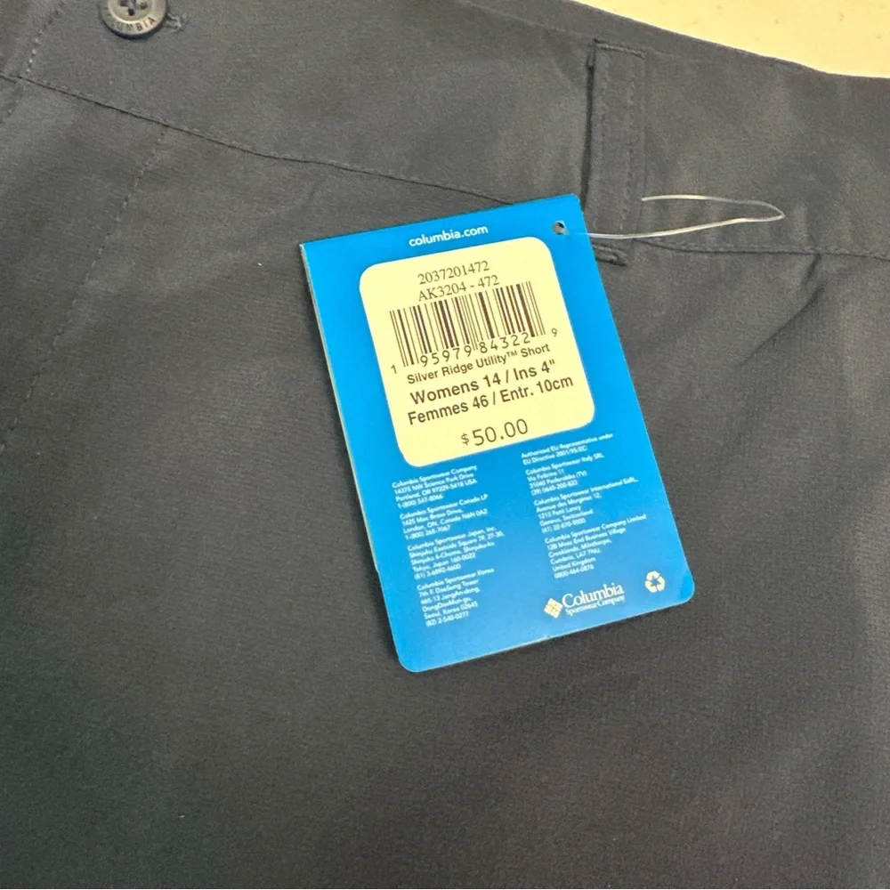 Columbia Dark Blue Women's‎ Shorts
